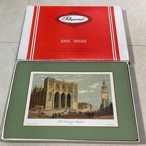 Pimpernel Large Place Mats Set of 4 Old Montreal